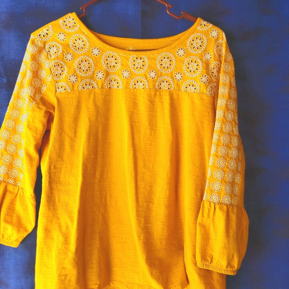 St John's Bay Yellow Shirt